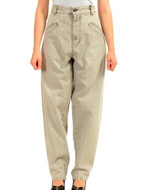Scuderia Ferrari Fluid Acid Gray Wash Light Denim 5 Pocket Pants US 28 IT 42
